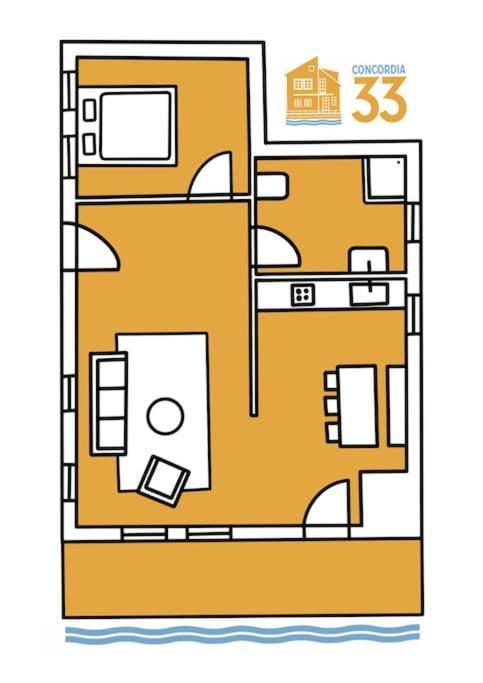 Concordia33 - Traumferienwohnung An Der Regnitz 巴姆贝格 外观 照片