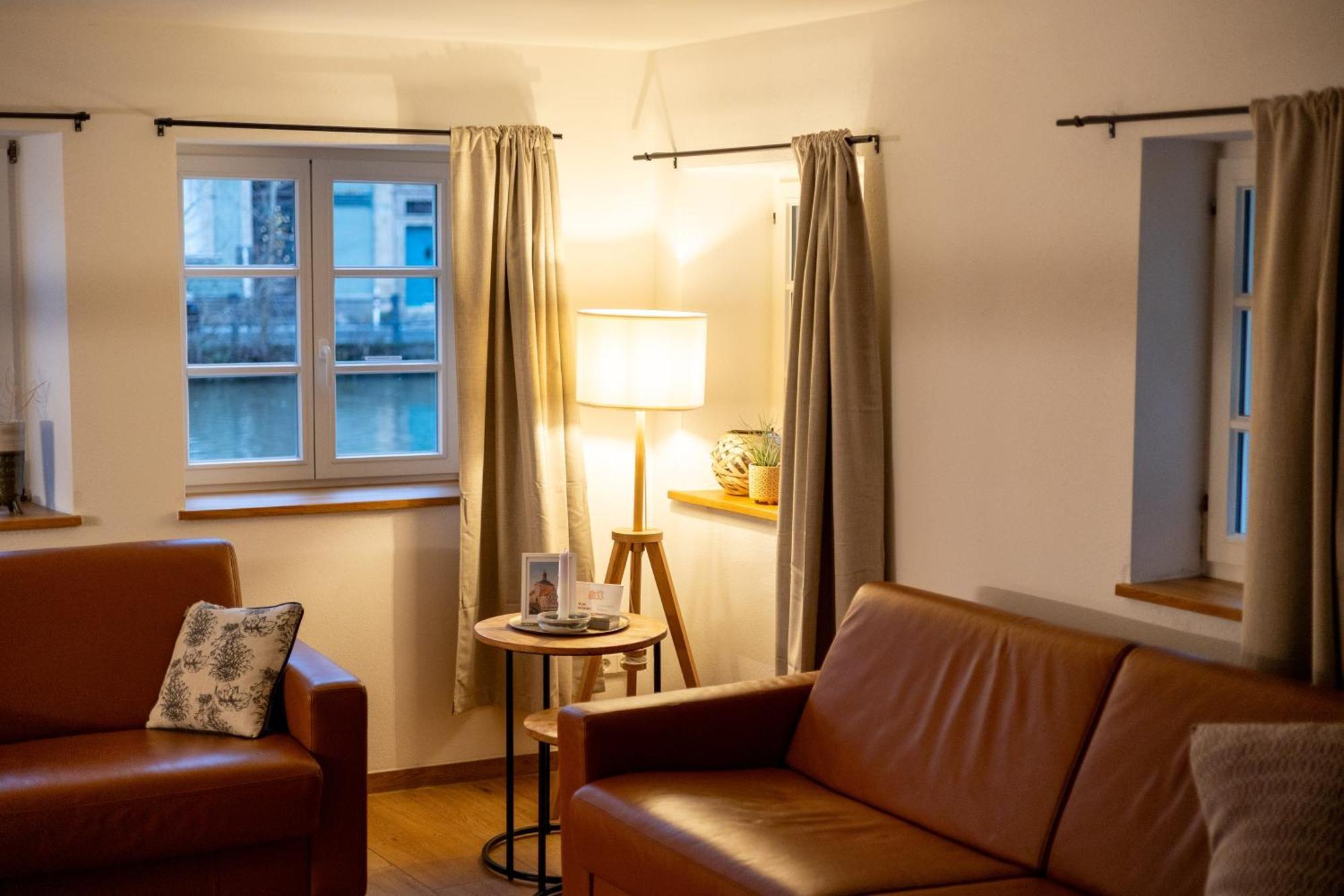 Concordia33 - Traumferienwohnung An Der Regnitz 巴姆贝格 外观 照片